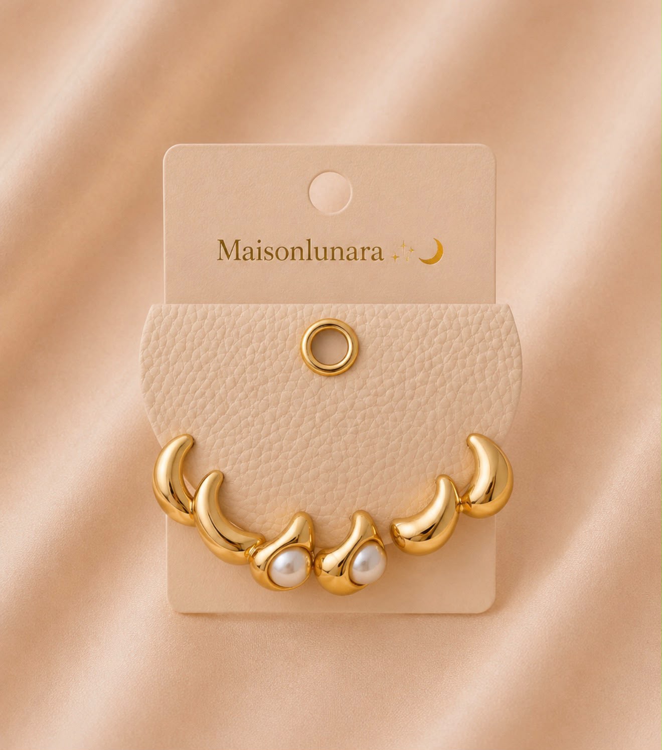 Luna Pearl Crescents