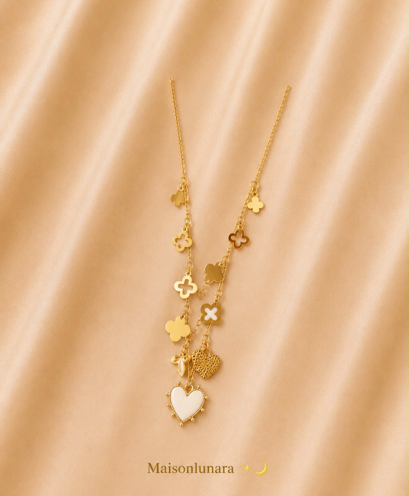 Trèfle Charm Necklace