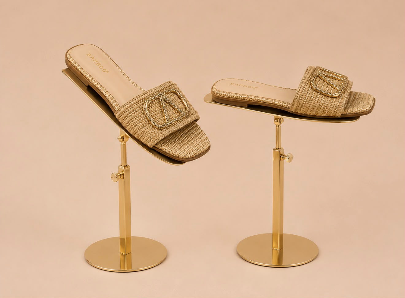 Bambú Raffia Slide